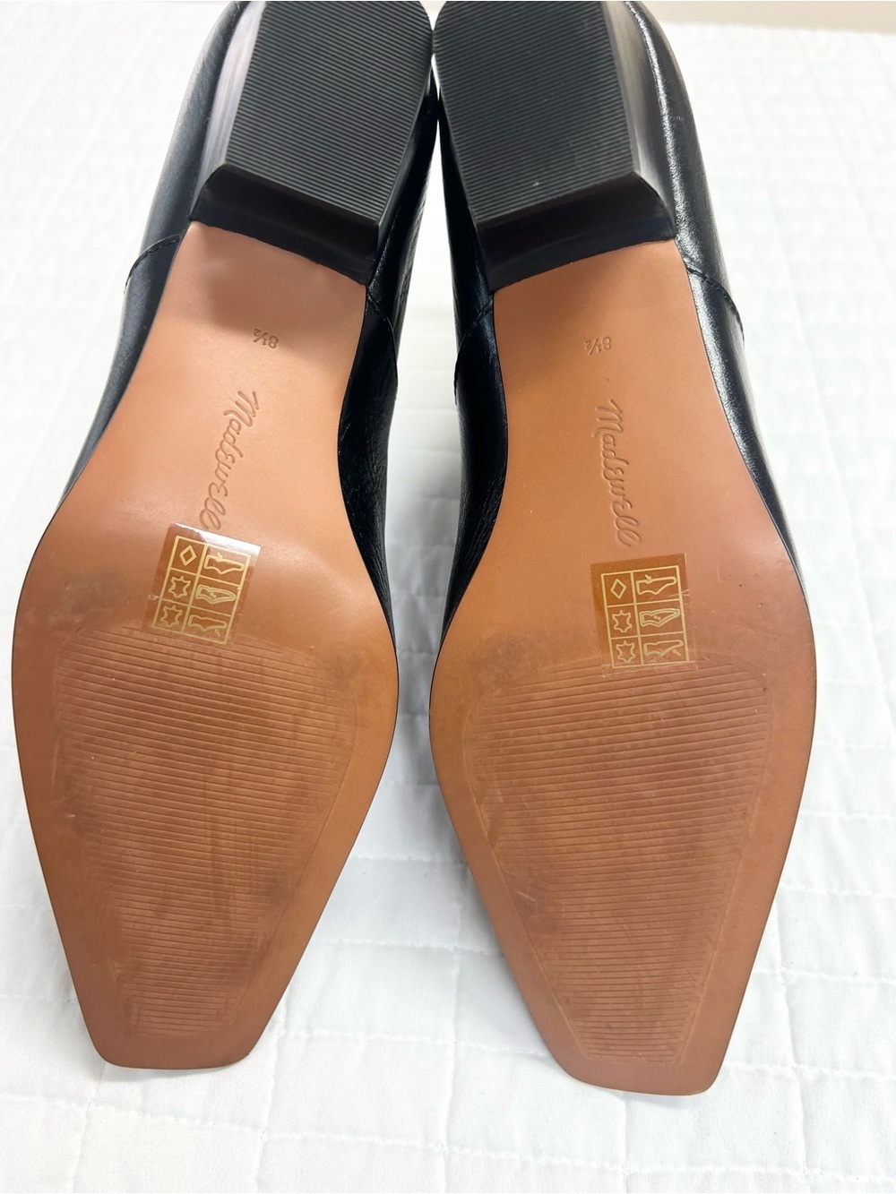 Madewell The Lexie Ankle Boot in True Black Leather Size 8.5 - Picture 10 of 11